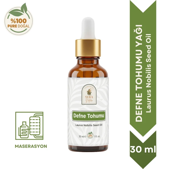 Defne Tohumu Yağı 30 ml %100 Saf ürün görseli 1