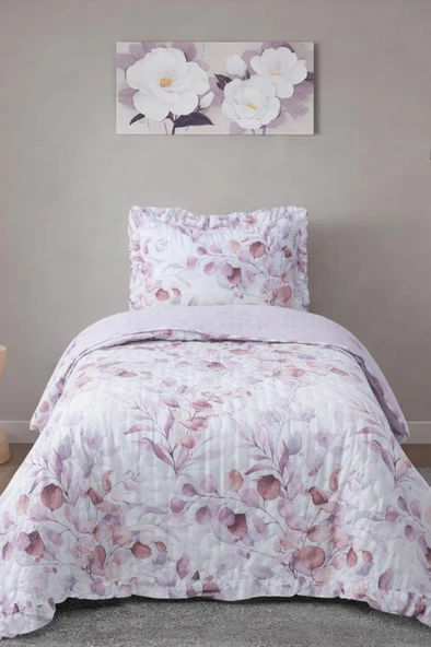 Violet Tek Kişilik Yatak Örtüsü 180x240 cm ürün görseli 1