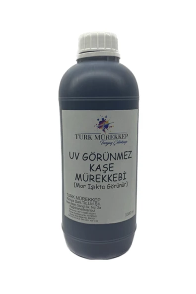 UV TEKSTİL MÜREKKEBİ (SADECE MOR IŞIKTA GÖRÜNÜR.) ürün görseli 1