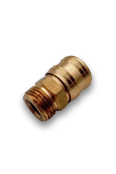 Universal Kompresör Hava Jakı Sarı Erkek Gövde 1/2" BSP ürün görseli 1