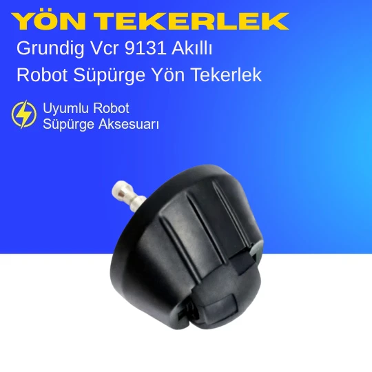 Grundig Vcr 9131 Akıllı Robot Süpürge Yön Tekerlek Aksesuarları – Yedek Parça ürün görseli 1