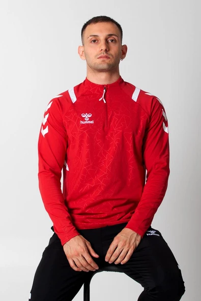 Hummel Dream Antrenman Eşofman Üstü Koyu Kırmızı ürün görseli 1