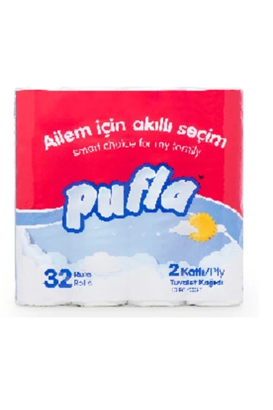 Viking Pufla 32'li Tuvalet Kağıdı ürün görseli 1