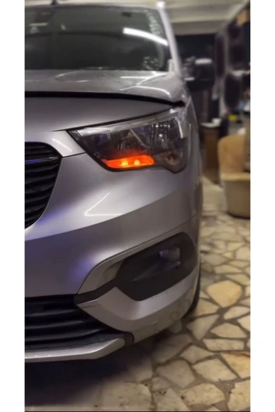 OTO H.İ.T. OPEL COMBO YENİ KASA UYUMLU GÜNDÜZ FARI AMPULÜ TURUNCU AMBER 1 ÇİFT ürün görseli 1