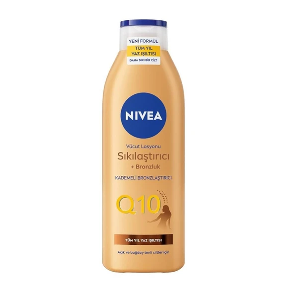 Nivea Q10 Sıkılaştırıcı + Bronzluk Vücut Losyonu 400 ml ürün görseli 1