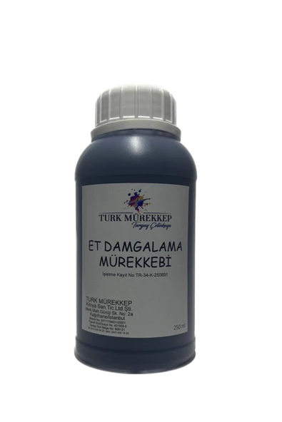 Koli Kalemi Mürekkebi Siyah 250 ml. ürün görseli 1