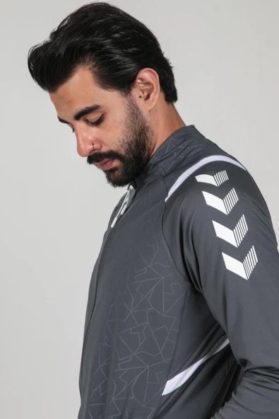 Hummel Dream Kamp Eşofman Üstü Antrasit - Resim 5