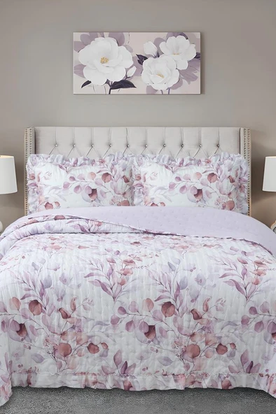 Violet Çift Kişilik Yatak Örtüsü 240x260 cm ürün görseli 1