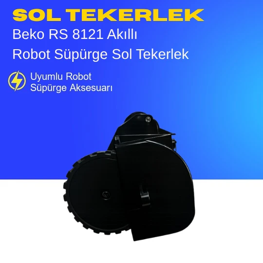 Beko Rs 8121 Akıllı Robot Süpürge Sol Tekerlek Aksesuarları – Yedek Parça ürün görseli 1