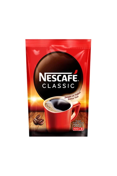 Nescafe Klasik Çözünülebilir Kahve 200 gr ürün görseli 1