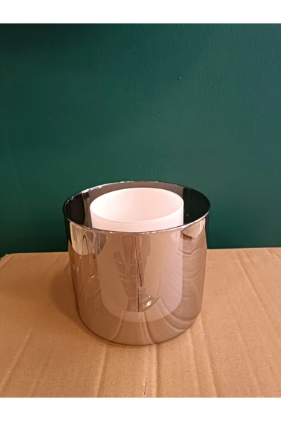 LİVORA LIGHTING Füme Rengi Çiftli Avize Camı ürün görseli 1