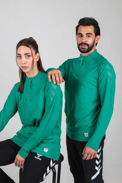 Hummel Dream Antrenman Eşofman Üstü Yeşil ürün görseli 1