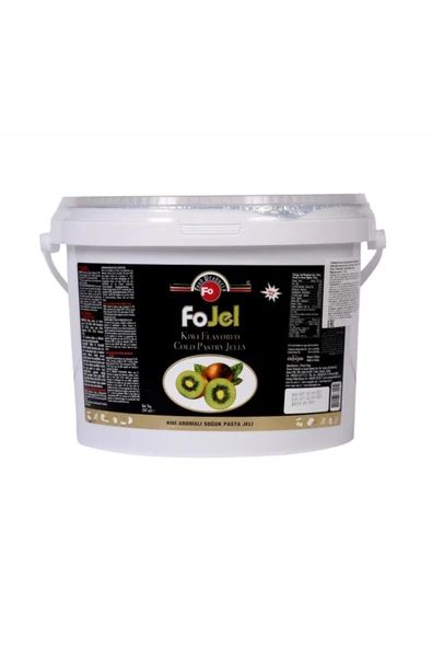 FO Kivi Aromalı Soğuk Pasta Jeli 7 kg ürün görseli 1