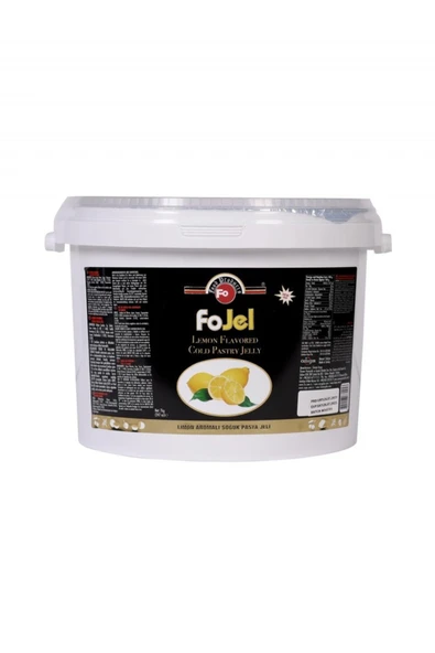 FO Limon Aromalı Soğuk Pasta Jeli 7 kg ürün görseli 1