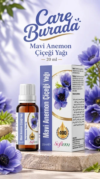 Mavi Anemon Çiçeği Yağı (20 Ml) ürün görseli 1
