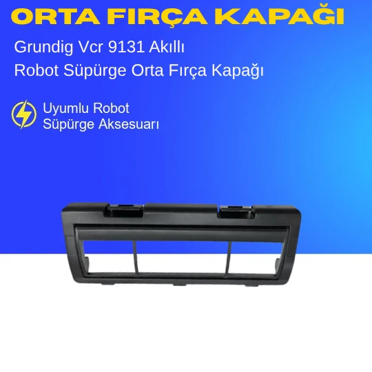 Grundig Vcr 9131 Akıllı Robot Süpürge Orta Fırça Kapağı Aksesuarları – Yedek Parça ürün görseli 1