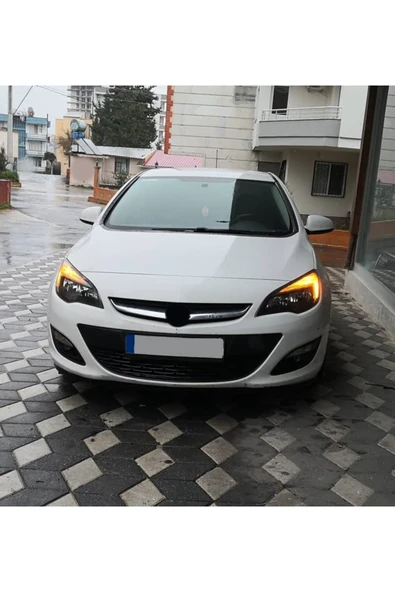 OTO H.İ.T. OPEL ASTRA J KASA UYUMLU GÜNDÜZ FARI AMPULÜ TURUNCU AMBER 1 ÇİFT ürün görseli 1