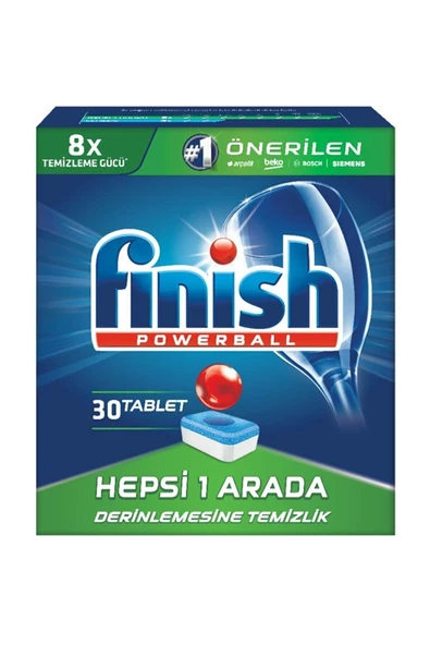 Finish bulaşık makinesi deterjanı Hepsi 1 Arada 30 Tablet ürün görseli 1