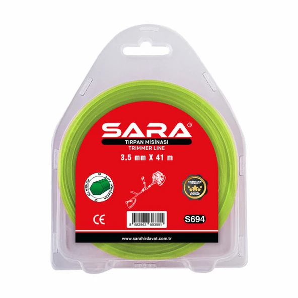 SARA S694 Profesyonel Tırpan Misinası  3.5 mm x 41 m ürün görseli 1