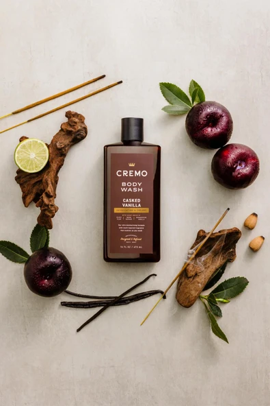 Cremo Casked Vanilla Duş Jeli 473ML - Resim 3