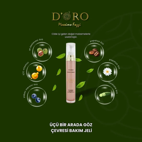 D'ORO İKİLİ CİLT BAKIM SETİ - Resim 3