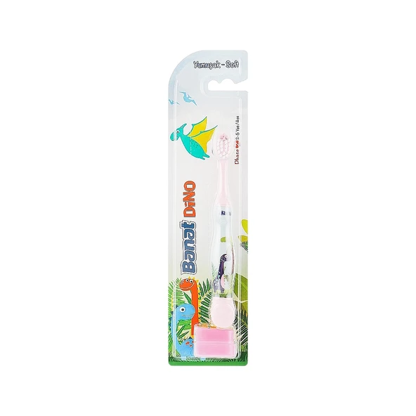 Banat Dino 2-5 Yaş Yumuşak Diş Fırçası ürün görseli 1