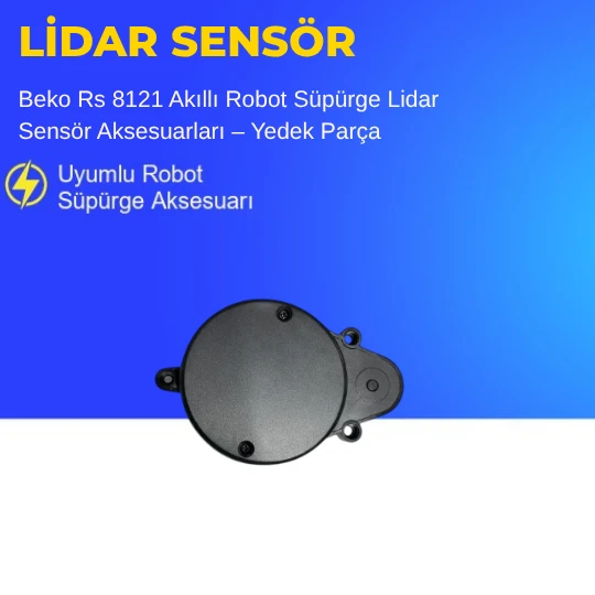 Beko Rs 8121 Akıllı Robot Süpürge Lidar Sensör Aksesuarları – Yedek Parça ürün görseli 1