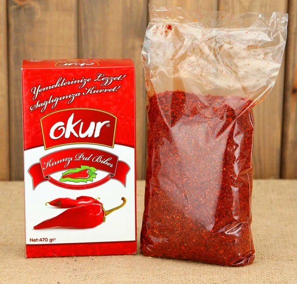 Kahramanmaraş İpek Biberi - Okur Biber 470 gr ürün görseli 1