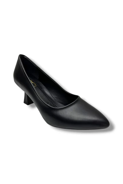 C-Shoes 349-26 Cilt Deri Orta Boy Topuklu Kadın Stiletto ürün görseli 1