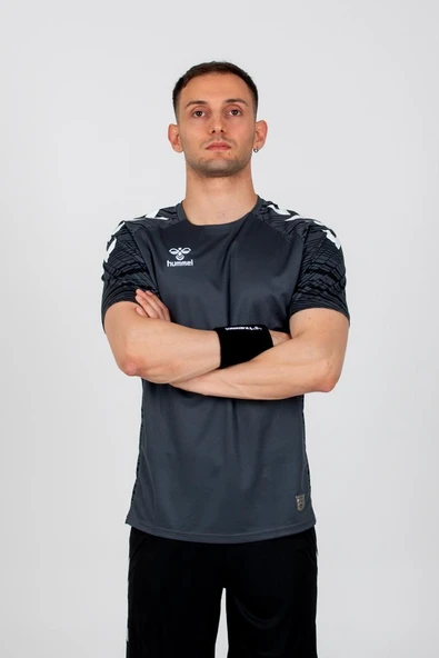 Hummel Line Antrenman Tişört Antrasit ürün görseli 1