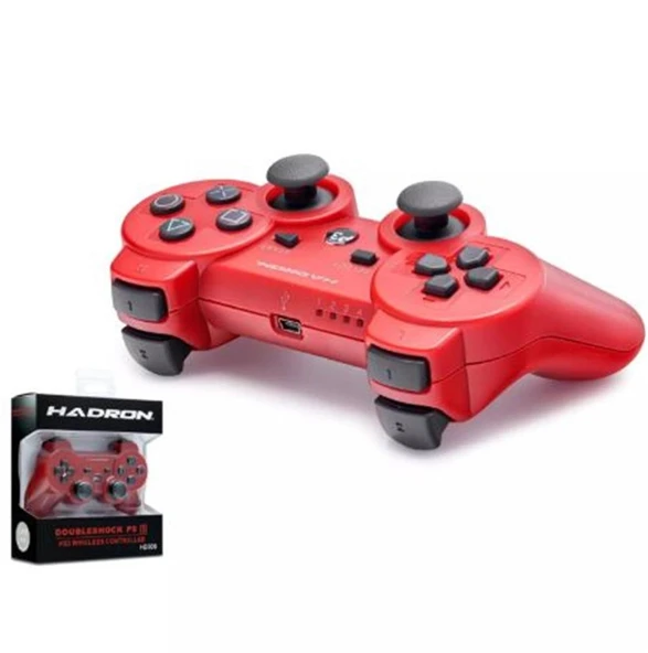 HADRON HD306K PS3 GAMEPAD KIRMIZI ürün görseli 1