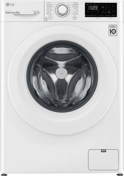LG F4V3VYW3WE 9 Kg 1400 Devir Çamaşır Makinesi ürün görseli 1