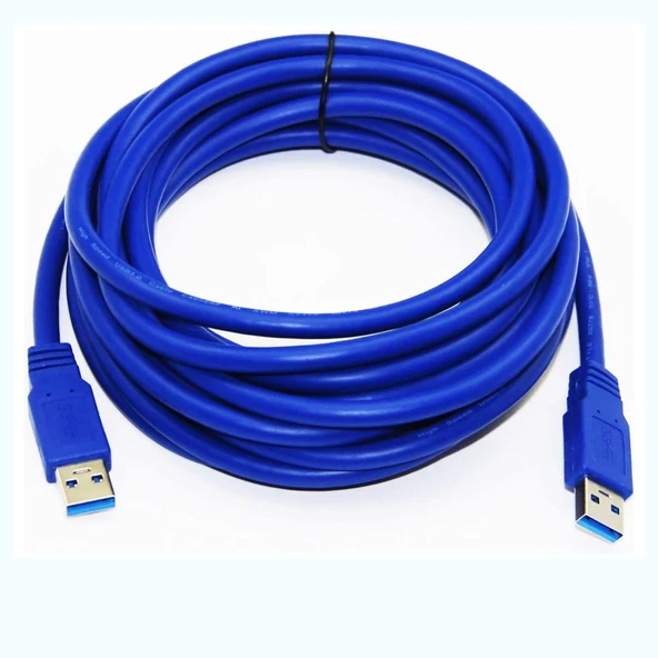 Usb 3.0 erkek erkek  şarj ve data kablosu 5m - Resim 4