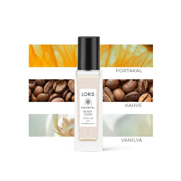 Black Glow 8 ML Kadın Parfüm Yağı | Natural Oil ürün görseli 1