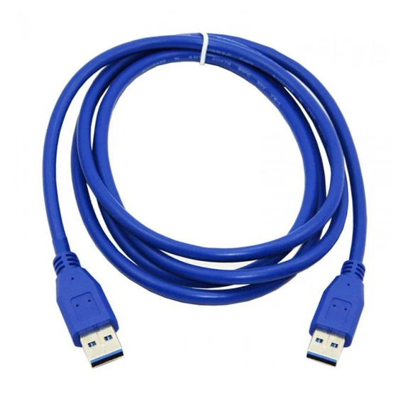 Usb 3.0 şarj ve data kablosu usb erkek erkek kablo 3m ürün görseli 1