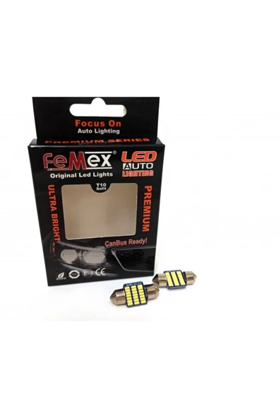 FEMEX Premium 4014 Chipset 21smd Sofit Led Ampul 31mm ürün görseli 1
