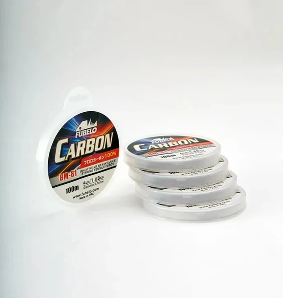 Fubelo %100 Fluoro Carbon 0.16 Mm 100 M. Misina 0,16 Mm ürün görseli 1
