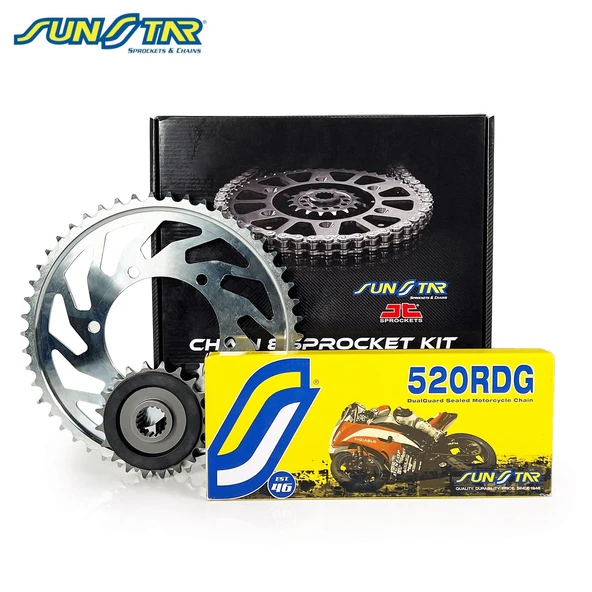 Sunstar Zincir Dişli Set- KAWASAKİ ZX6R NINJA 600  2007-16  &  ABS 636 2013-16 ürün görseli 1
