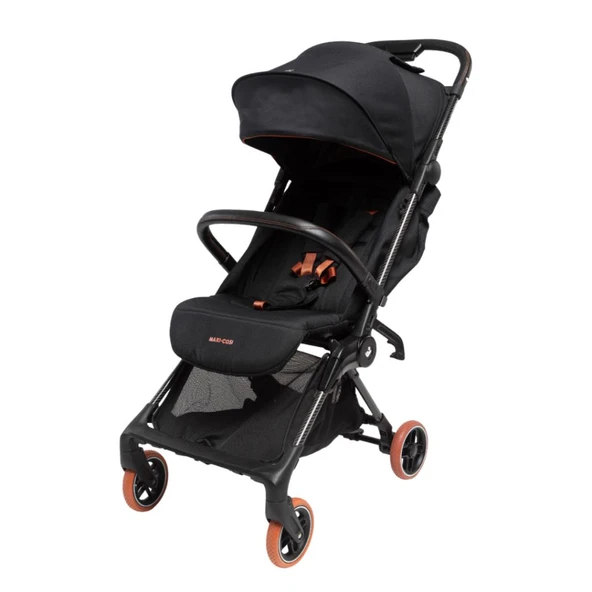 Maxi-Cosi Oslo Carbon 5,6 Kg Ultra Hafif Premium Kabin Boy Bebek Arabası Essential Black Sport ürün görseli 1