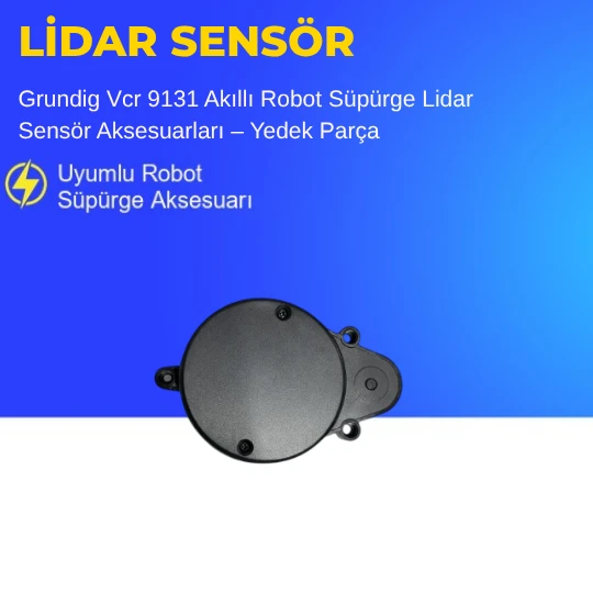 Grundig Vcr 9131 Akıllı Robot Süpürge Lidar Sensör Aksesuarları – Yedek Parça ürün görseli 1