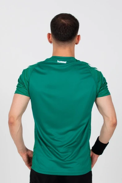 Hummel Line Antrenman Tişört Yeşil - Resim 7