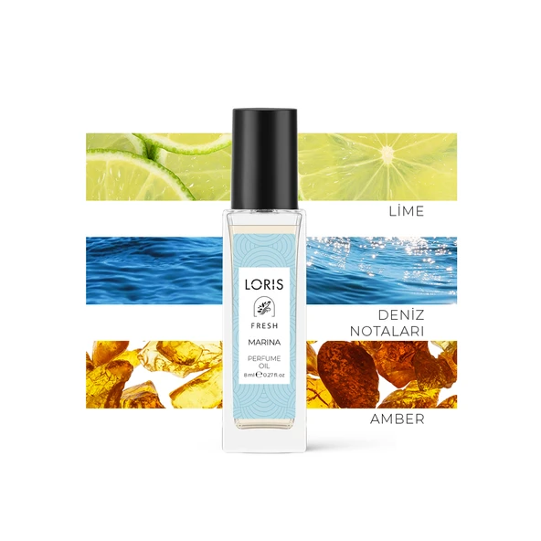 Marina 8 ML Erkek Parfüm Yağı | Natural Oil ürün görseli 1