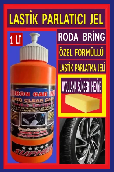 RB RODA BRIGHT (LASTİK PARLATICI JEL ) 1 LT ürün görseli 1
