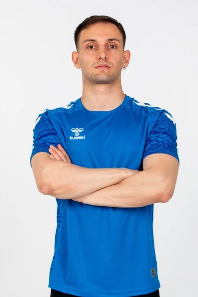 Hummel Line Antrenman Tişört Mavi ürün görseli 1