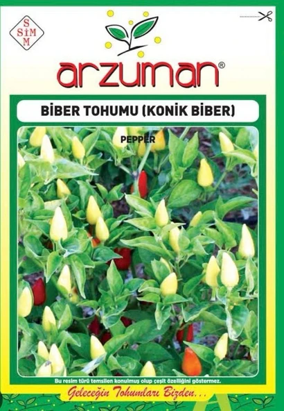 Arzuman Konik Biber Tohumu ürün görseli 1