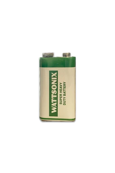 6F22 9 Volt Manganez Yassı Pil ürün görseli 1