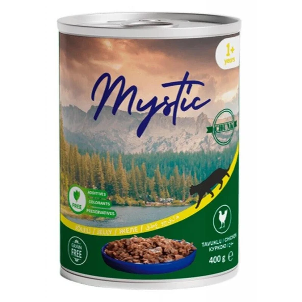 SVGPT Mystc Tavuklu Yetişkin Kedi Konservesi – 400 gr ürün görseli 1