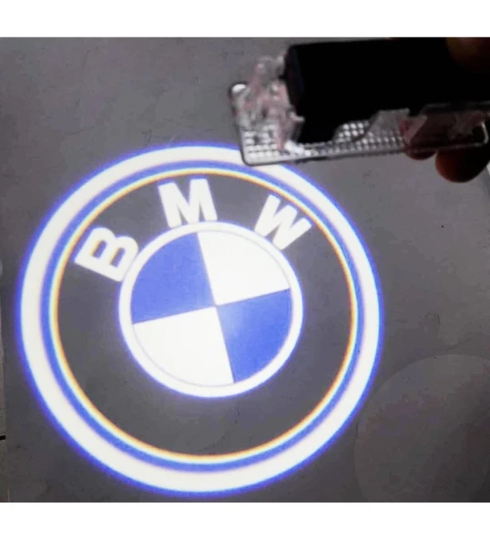 BMW Araçlar İçin Orjinal Geçmeli Soketli Kapı Altı Led Logo ürün görseli 1