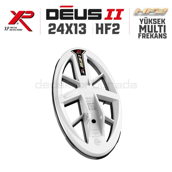 Deus 2 Dedektör 24x13cm HF2 Yüksek Multi Frekanslı Başlık ürün görseli 1