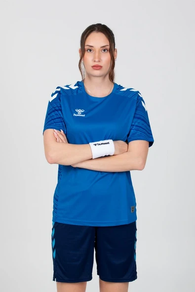 Hummel Line Antrenman Tişört Mavi - Resim 2
